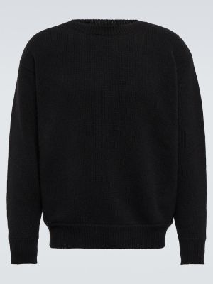 Кашмирен пуловер Les Tien черно