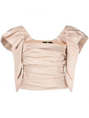 Crop top Pinko rosa