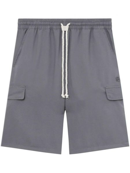 Bermuda kratke hlače s vezom Five Cm siva