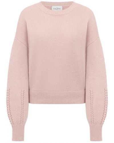 Кашемировый пуловер Le Kasha, розовый