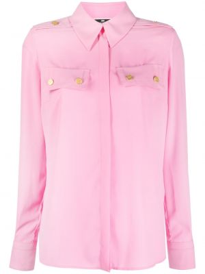 Риза с копчета Elisabetta Franchi розово