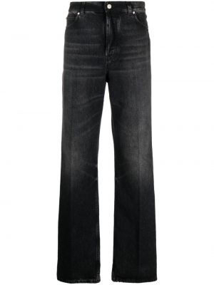 Straight jeans mit geknöpfter aus baumwoll Ferragamo