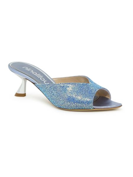 Leder sandale Ninalilou blau