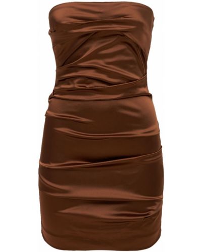 Платье мини Bec & Bridge, коричневое
