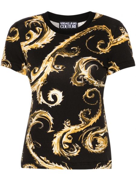 T-shirt Versace Jeans Couture sort