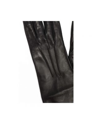 Rękawiczki Bottega Veneta czarne