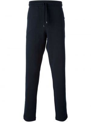 Sportovní kalhoty na zip s kapsami Dolce & Gabbana modré