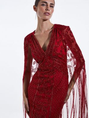 Платье мини Karen Millen красное