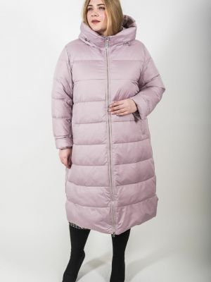 Пальто Luxury розовое