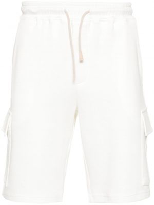 Shorts de sport avec poches Eleventy blanc
