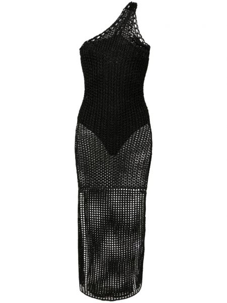 Pletena haljina Iro crna