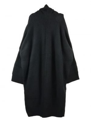 Manteau en tricot Yohji Yamamoto noir