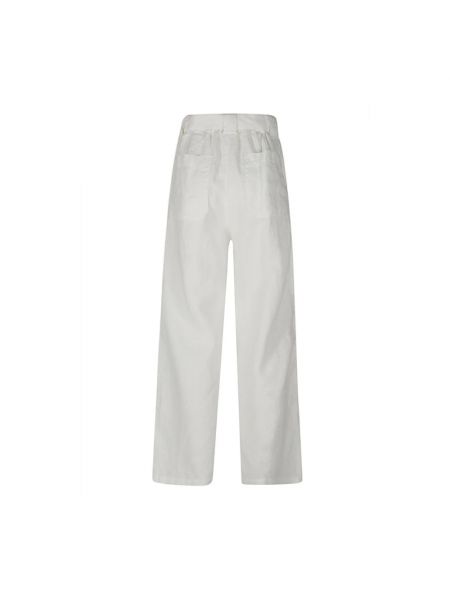 Pantalones de lino Sarahwear blanco