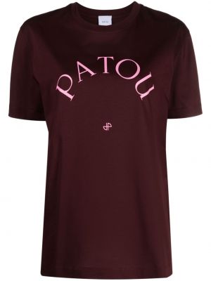 Bavlnené tričko s potlačou Patou