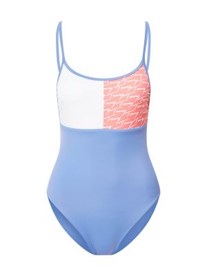 Vientisas maudymosi kostiumėlis Tommy Hilfiger Underwear mėlyna