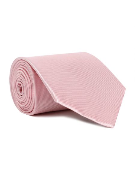 Jedwabny krawat elegancki Tom Ford różowy
