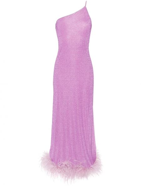Koktejlové šaty Oseree fialové