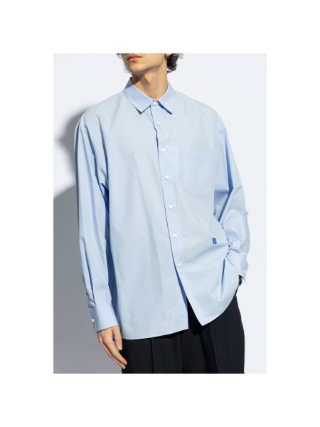 Camisa de algodón Ader Error azul
