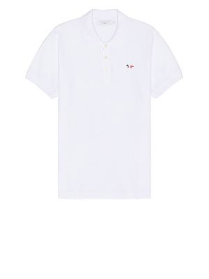 Polo Maison Kitsuné blanc