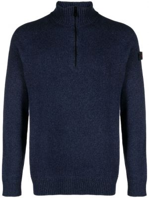Pullover mit reißverschluss Peuterey blau