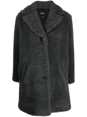 Manteau à boutons A.p.c. gris