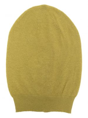 Кашмирена шапка Rick Owens зелено