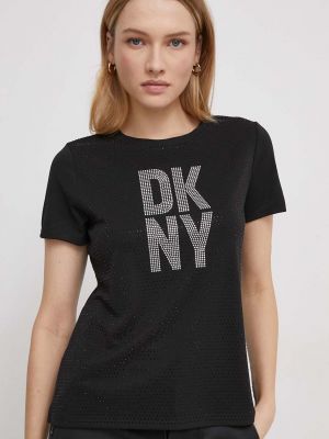 Тениска Dkny черно