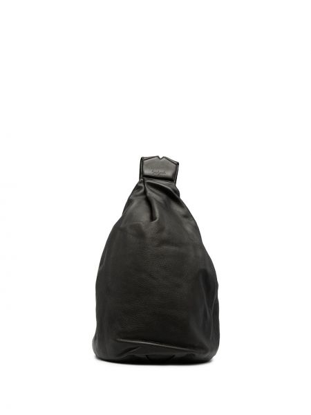 Leder rucksack Discord Yohji Yamamoto schwarz