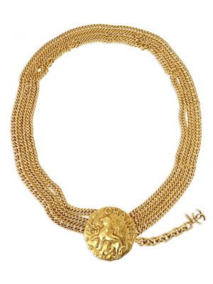Ζώνη Chanel Pre-owned χρυσό