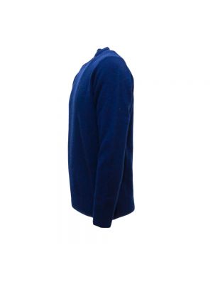 Bluza z okrągłym dekoltem Mc2 Saint Barth niebieska