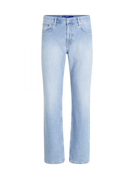 Egyenes szárú farmernadrág Karl Lagerfeld Jeans kék