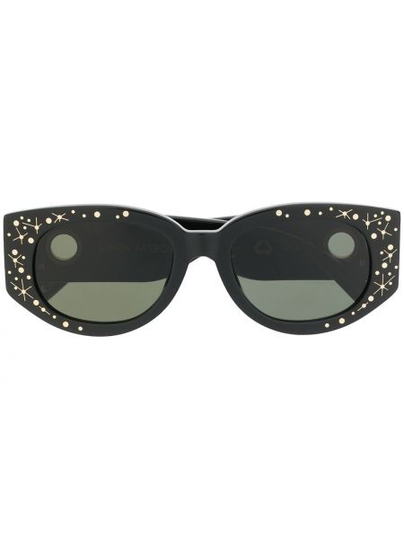 Gafas de sol de estrellas Linda Farrow negro