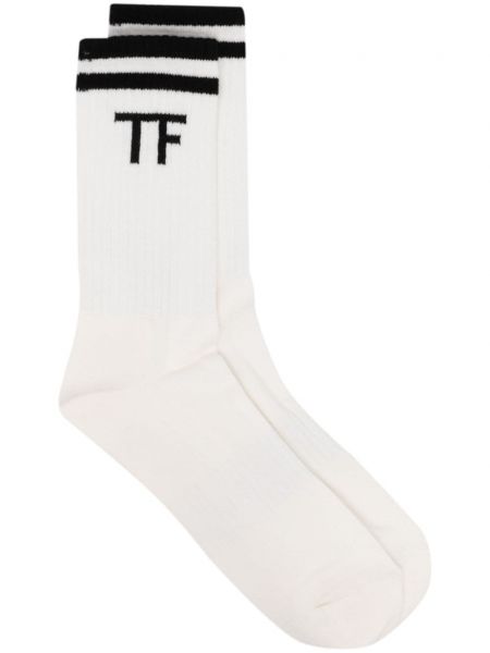 Chaussettes à imprimé en jacquard Tom Ford