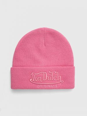 Čepice Von Dutch růžový