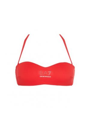 Bikini clouté de sport Ea7 rouge