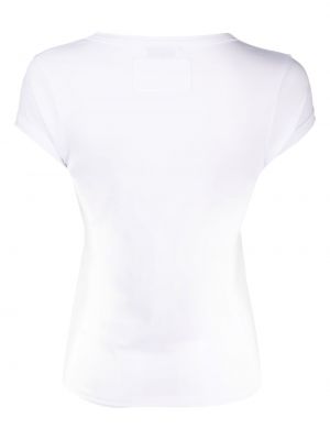 Medvilninis marškinėliai Dondup balta