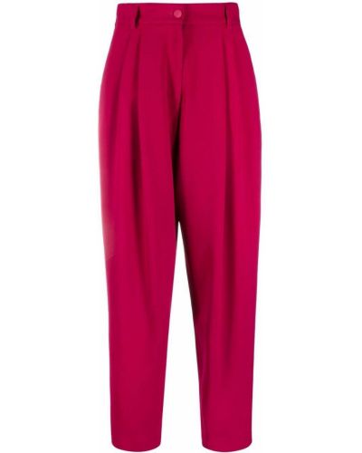Pantalones rectos Dolce & Gabbana rosa