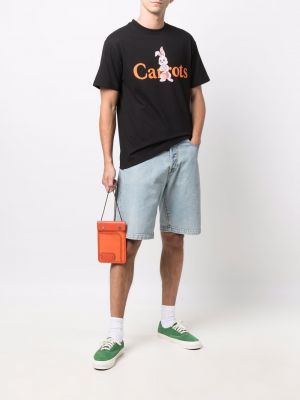 Camiseta con estampado Carrots negro