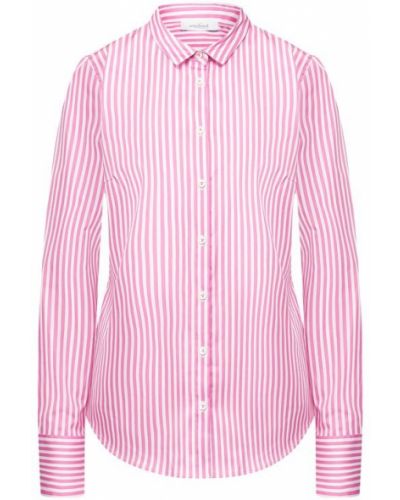 Рубашка в полоску Van Laack, розовая
