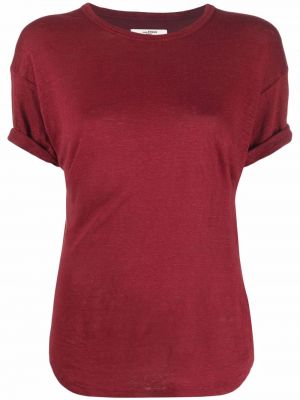 Brīva piegriezuma t-krekls Marant Etoile sarkans