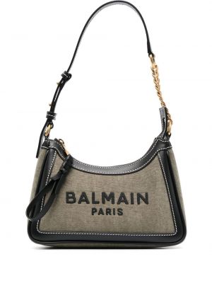 Чанта за ръка с принт Balmain