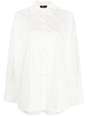 Siuvinėta marškiniai Blumarine balta