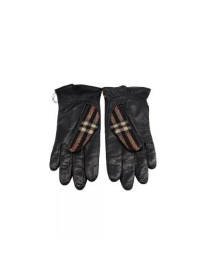Rękawiczki z kaszmiru Burberry Vintage brązowe