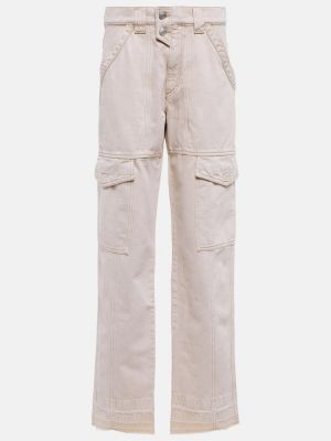 Straight leg jeans Marant étoile beige
