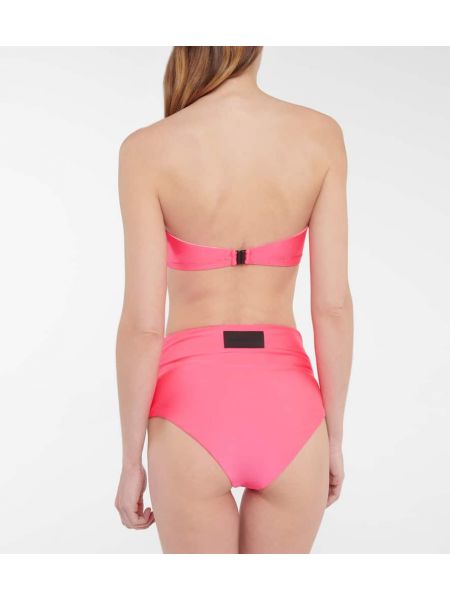 High waist bikini Christopher Kane pink