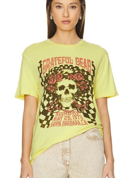 Camiseta Junk Food amarillo