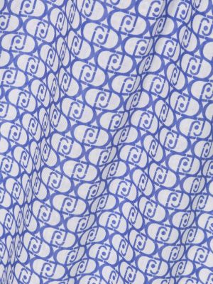 Schal mit print aus modal Liu Jo blau