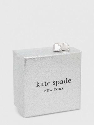 Kolczyki Kate Spade srebrne