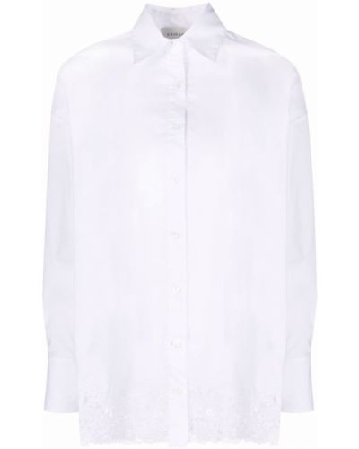 Camisa de encaje Ermanno Ermanno blanco