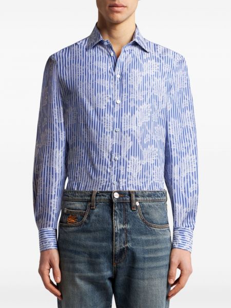 Žakardinė dryžuota marškiniai Etro